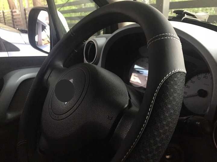 Dacia Duster Sandero Logan Dokker Lodgy skóra materiał na kierownice