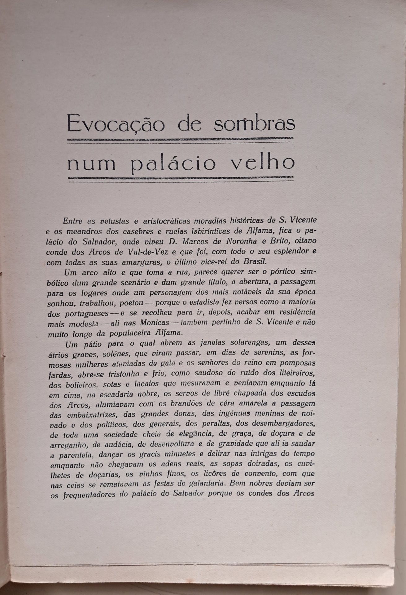 Livro de Rocha Martins " O Último Vice Rei do Brazil" PORTES GRÁTIS.