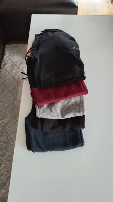 Pięć par spodni dresowych 4F 146 152