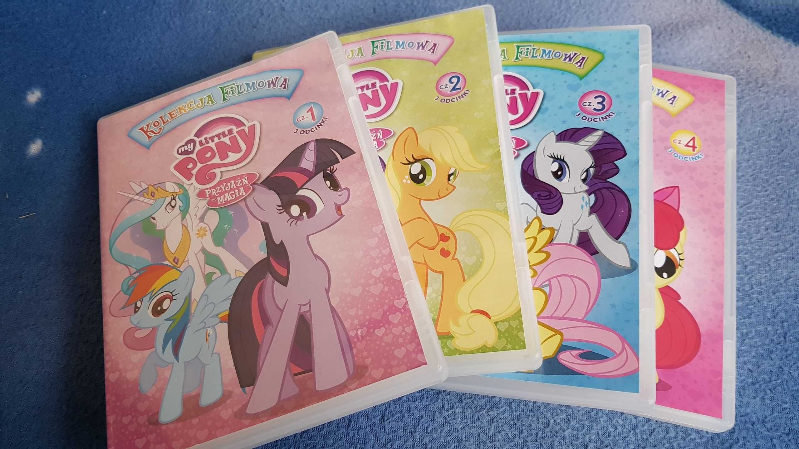 My Little Pony: Przyjaźń to magia (DVD) CZTERY 4 płyty