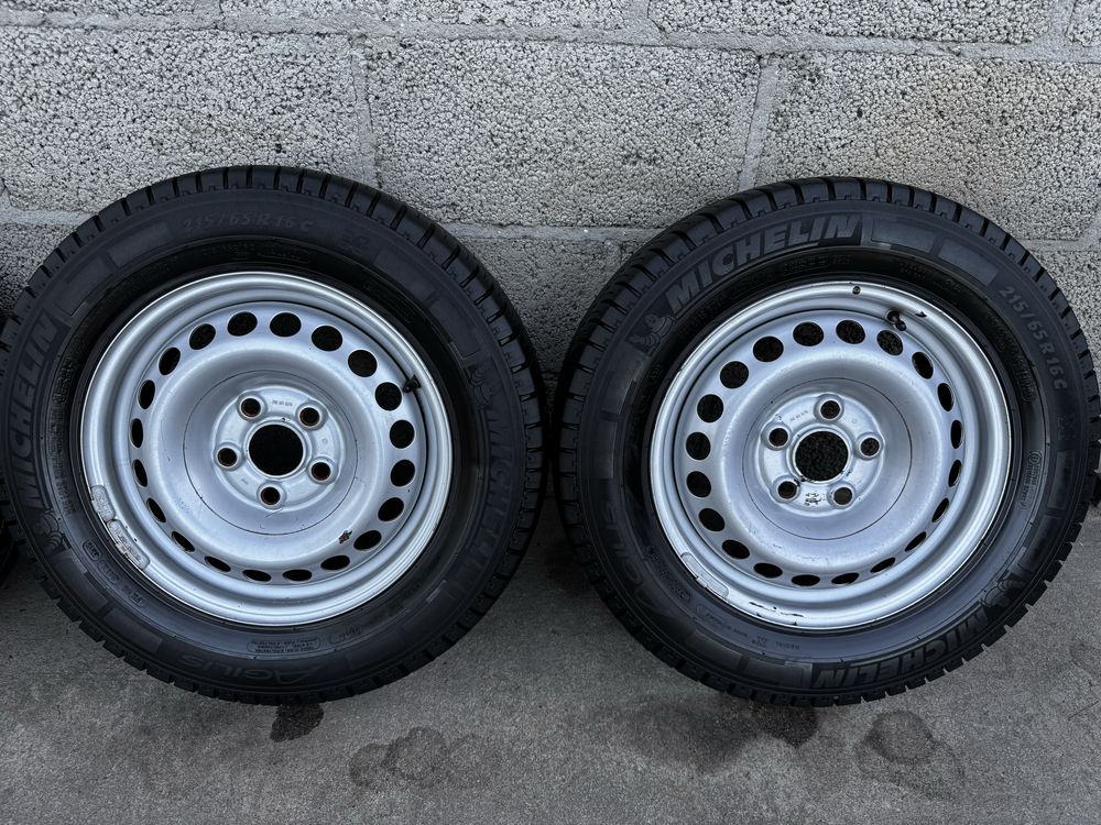 Koła Letnie R16 5x120 VW T5 T6 Opony 215/65/16C Michelin