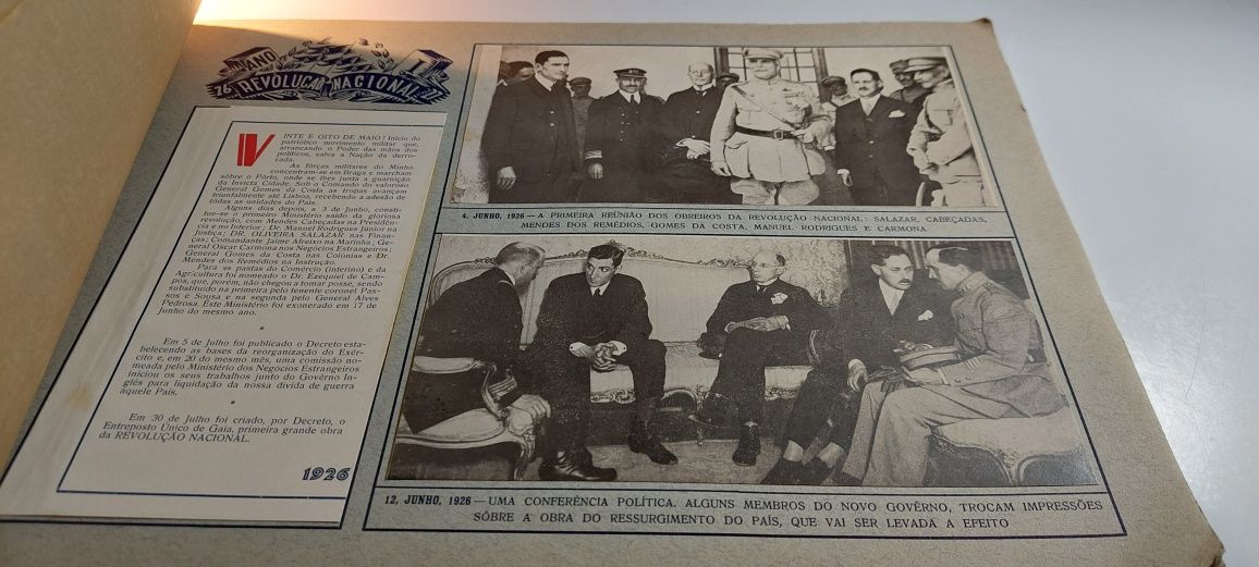 Salazar, Revolução Nacional - Ernesto Antunes (1926-_1937)