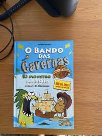 Vende -se livro “ O Bando das cavernas - Monstro Marinho- número 1