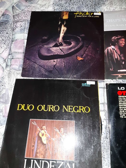 Vários discos vinil LP mostro sem compromisso