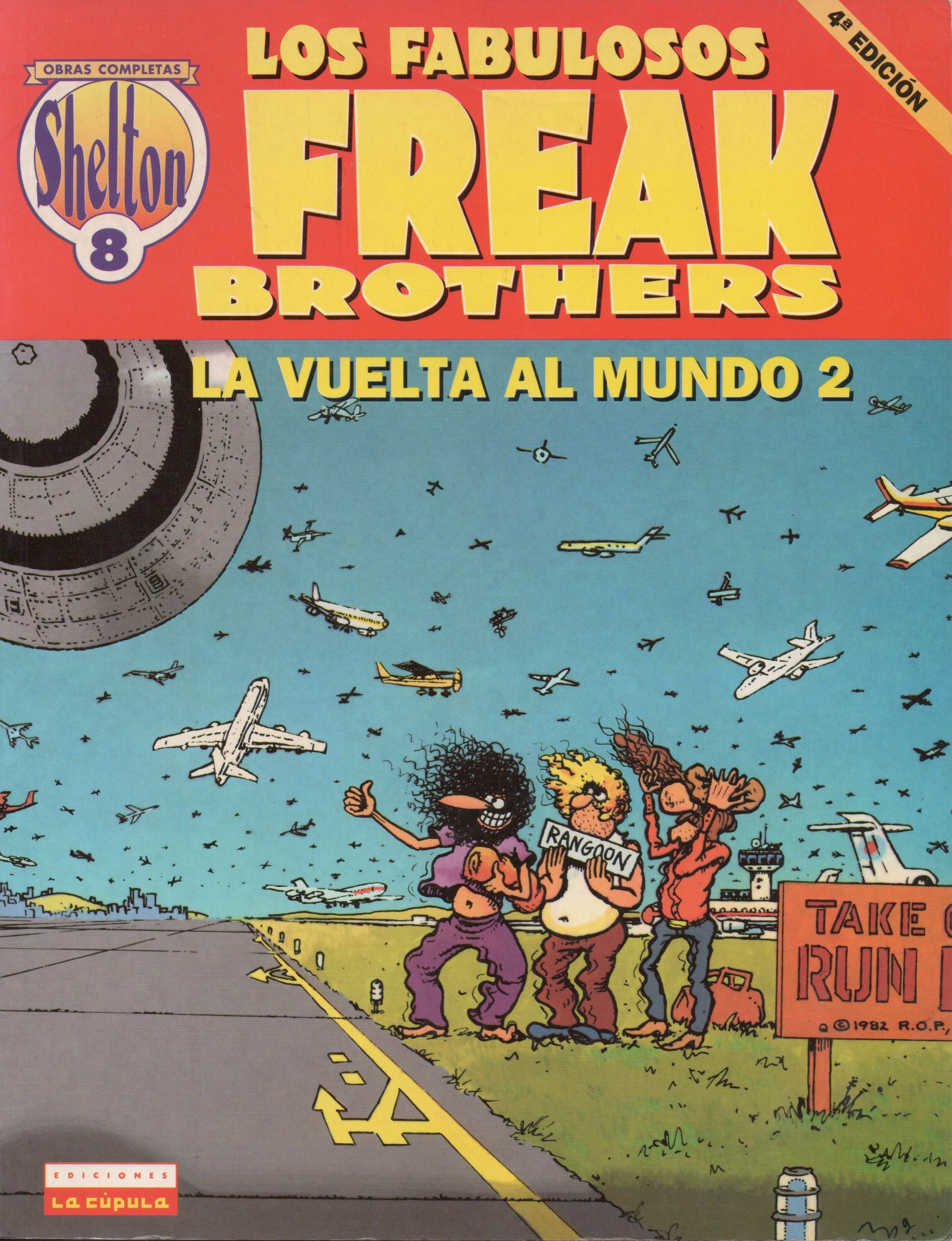 BD Banda Desenhada Los Fabulosos Freak Brothers