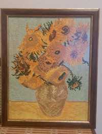 Van Gogh Słoneczniki obraz haft krzyżykowy