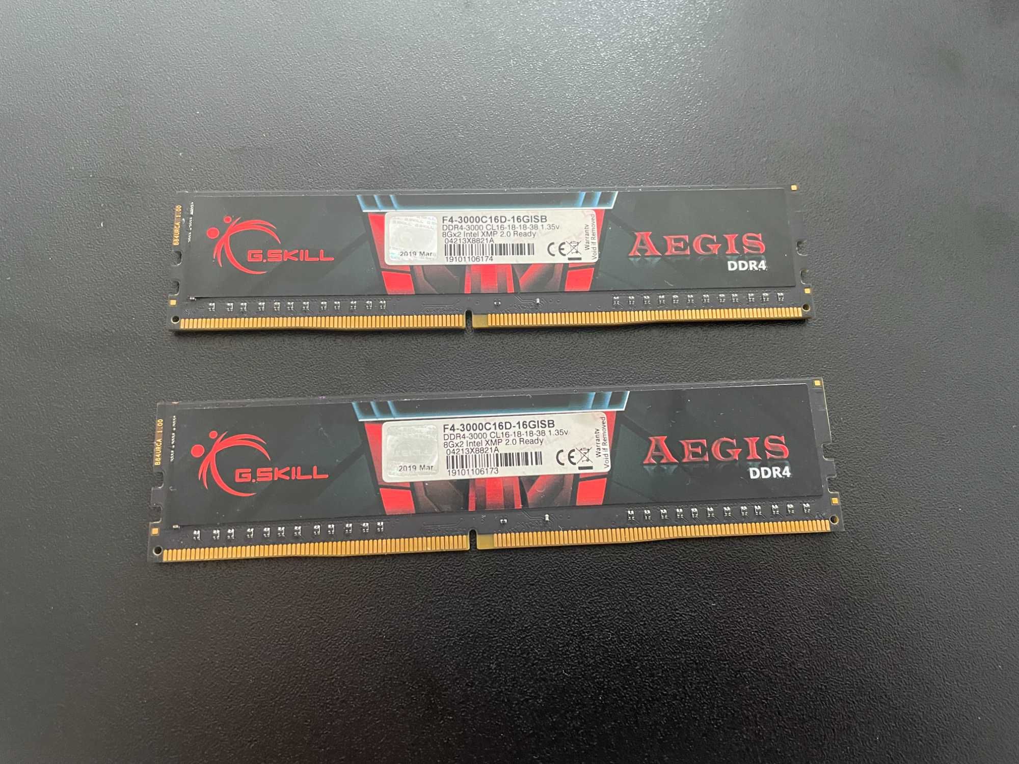 Pamięć RAM DDR4 G.Skill Aegis 3000hz 2x8gb