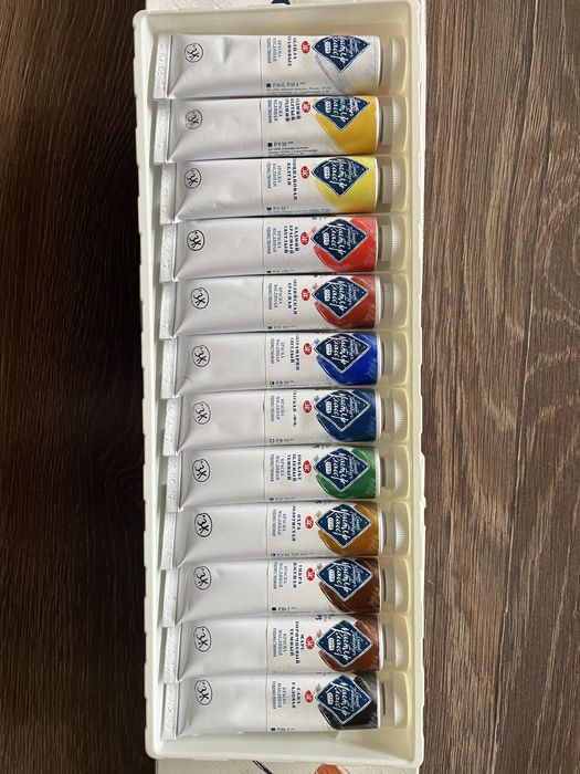 Набір олійних фарб майстер клас