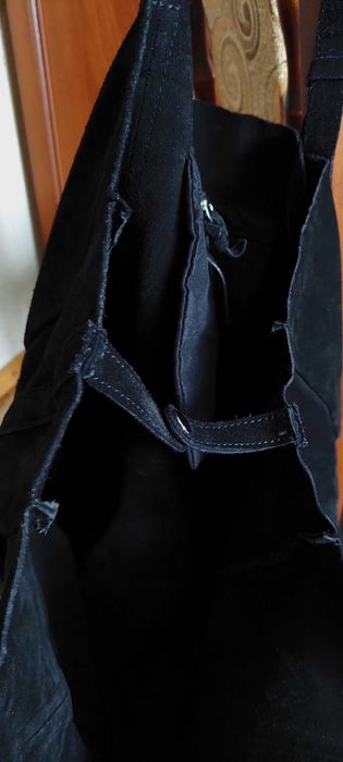 Сумка НАТУРАЛЬНА ЗАМШ Німеччина C&A ВЕЛИКИЙ РОЗМІР Тільки для Вінниці