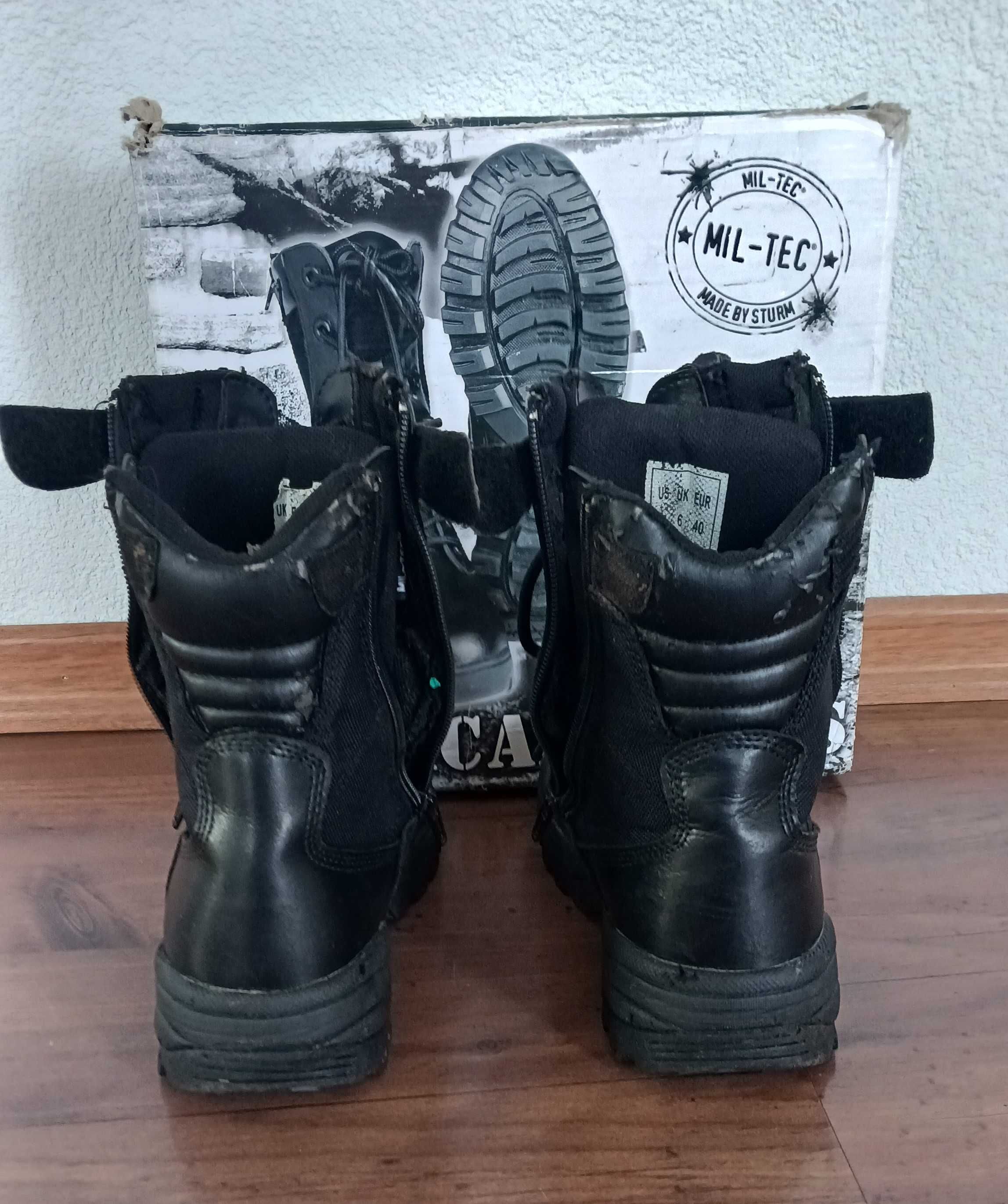 MIL-TEC - buty taktyczna z dwoma zamkami 2-ZIP