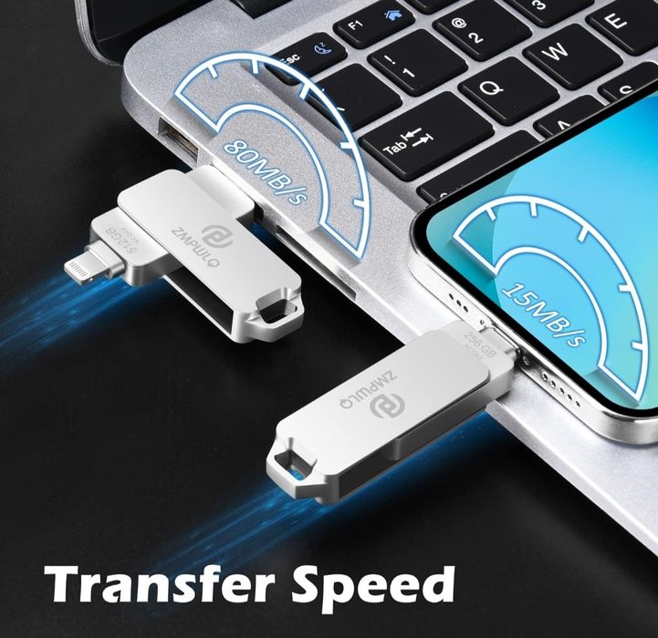 ZMPWLQ Pendrve 256 GB Apple MFi Certified