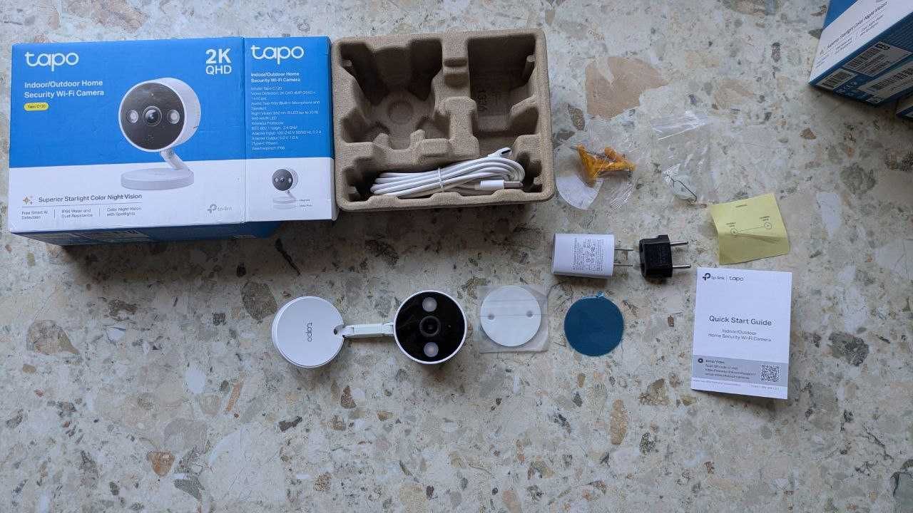TP-Link Tapo C120 внутрішня/зовнішня Wi-Fi камера відеоспостереження