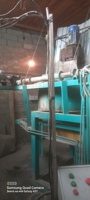 Вібропрес для виготовлення Шлакоблоків Напівавтомат.