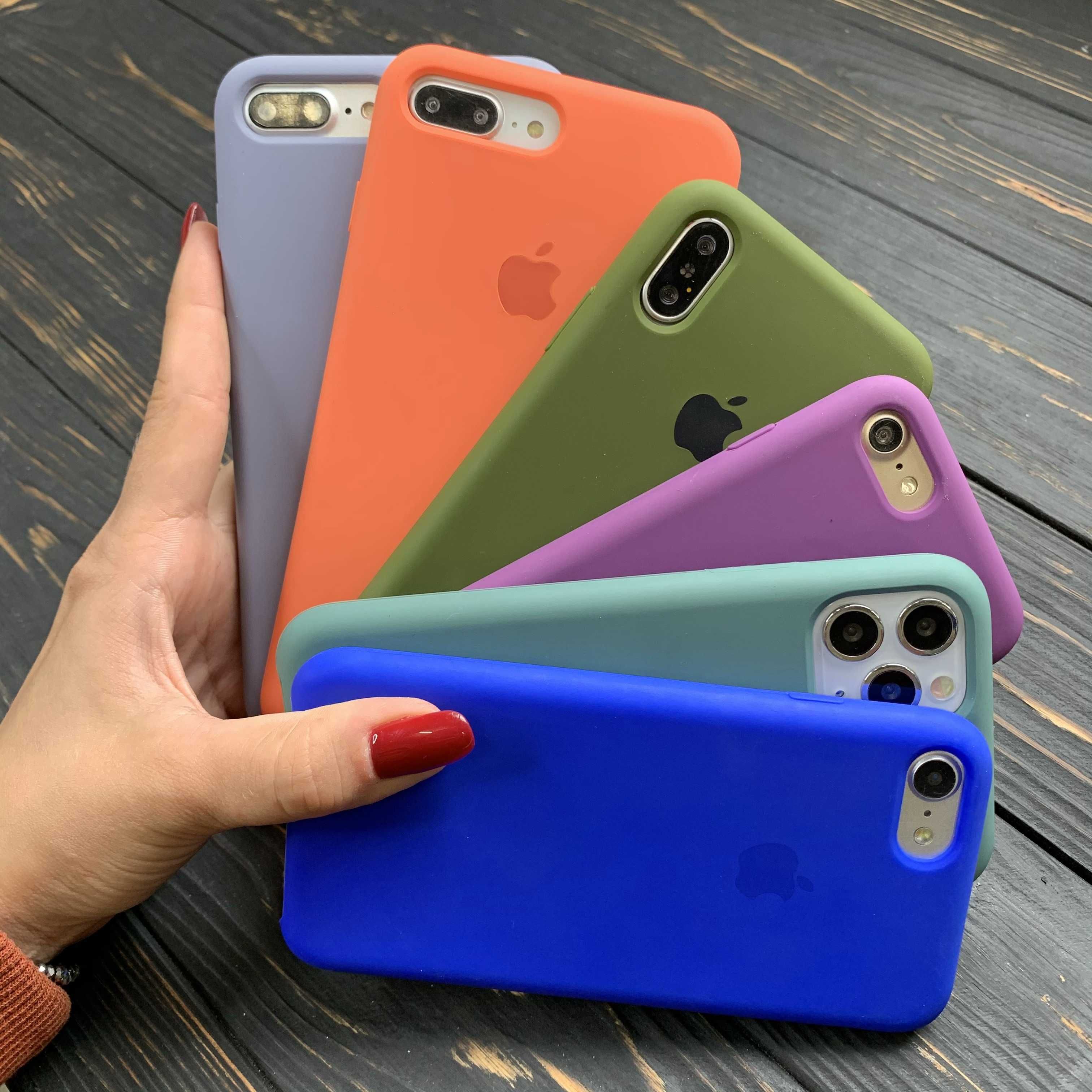 Чехол iPhone 7 Plus 7+ Плюс чохол Silicone Case айфон 7 плюс /8 plus