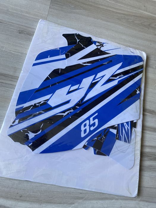 Naklejki Okleina Folia YAMAHA YZ80-YZ85 2002r-2014r RÓŻNE WZORY