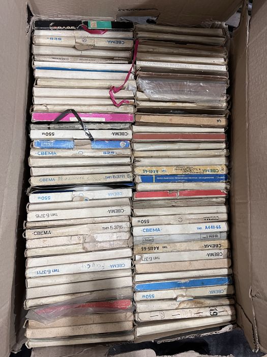 Бобинные касеты Катушки 114шт