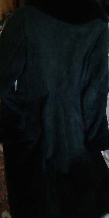 Дубленка с натуральным мехом, р.34