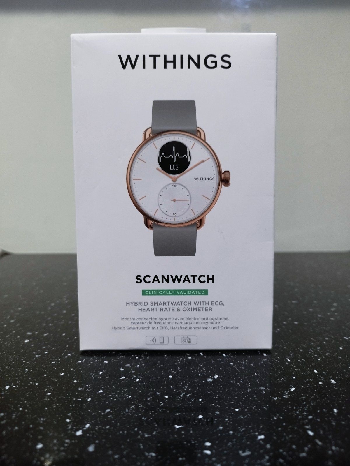 Розумний смарт годинник Withings Scanwatch 38mm