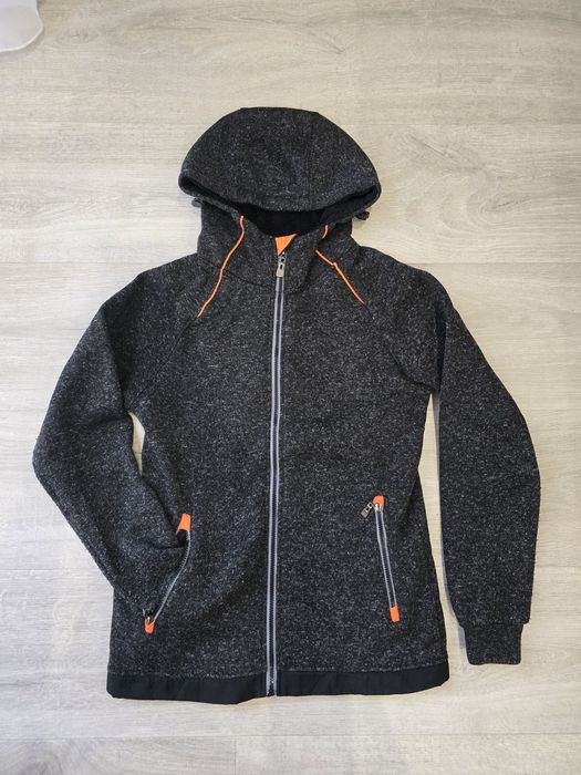 Тёплые лосины светр и кофта на змейке