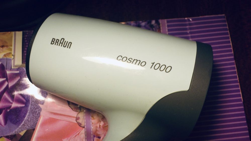 Фен Braun cosmo 1000 браун