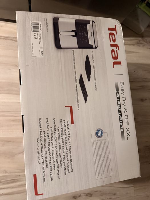 Frytkownica beztłuszczowa, Tefal Easy Fry&Grill XXL