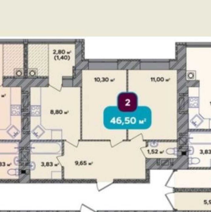 У продажу Найдешевша 2к квартира в новобудові!!!