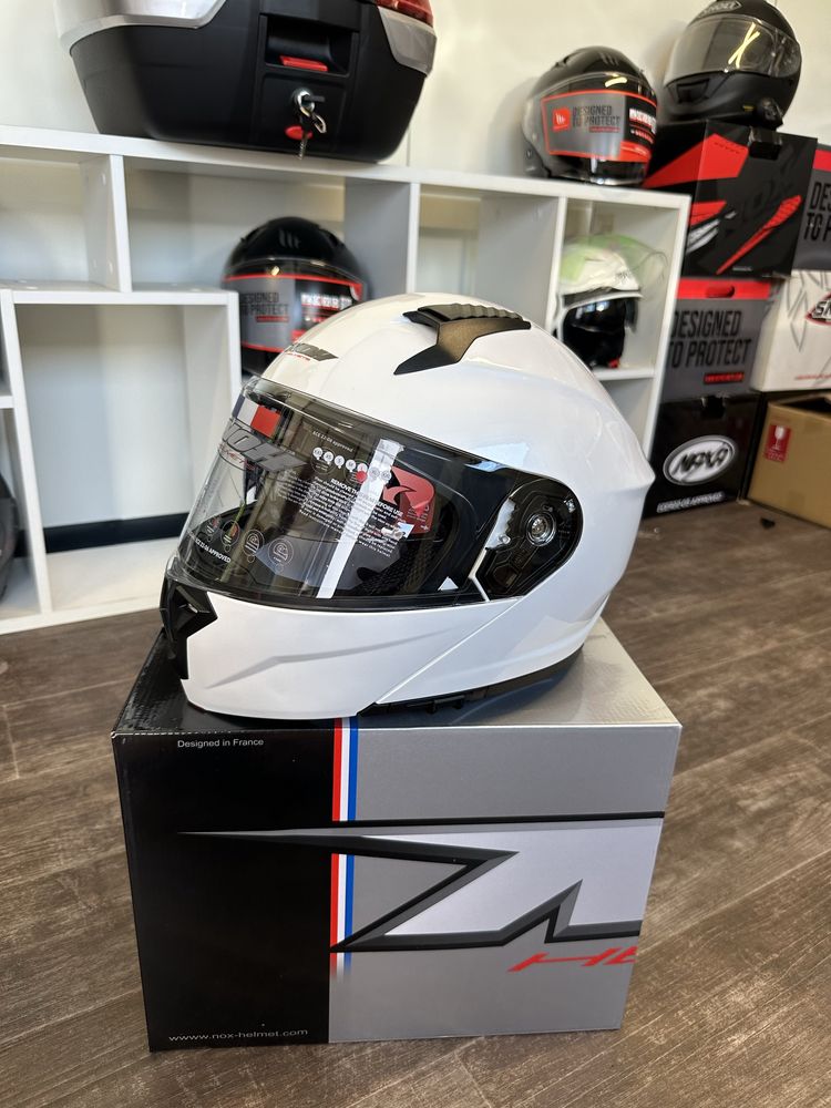 Kask szczękowy rozmiar L NOX