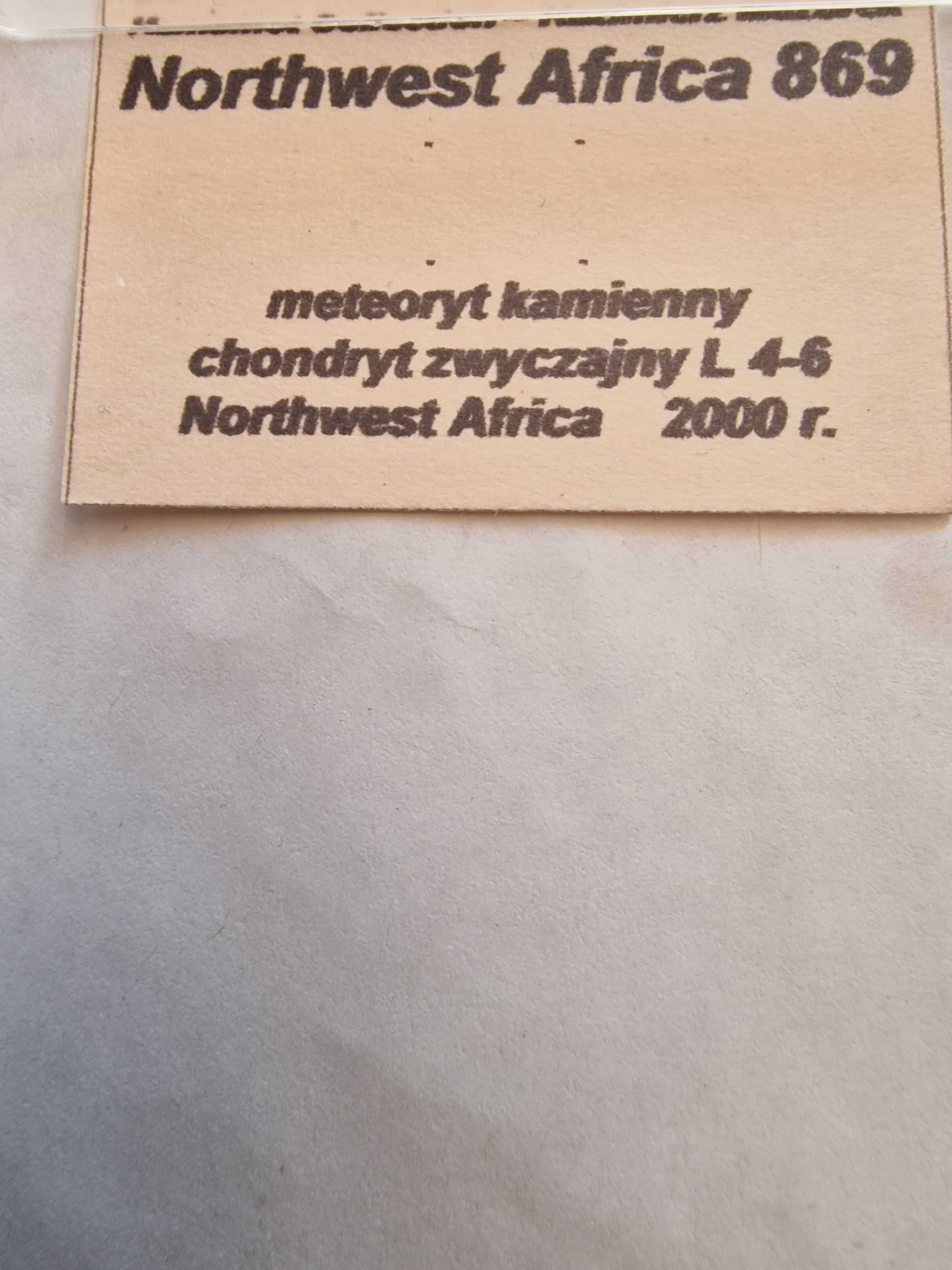 Meteoryt kamienny 34,9 g -przepiękny