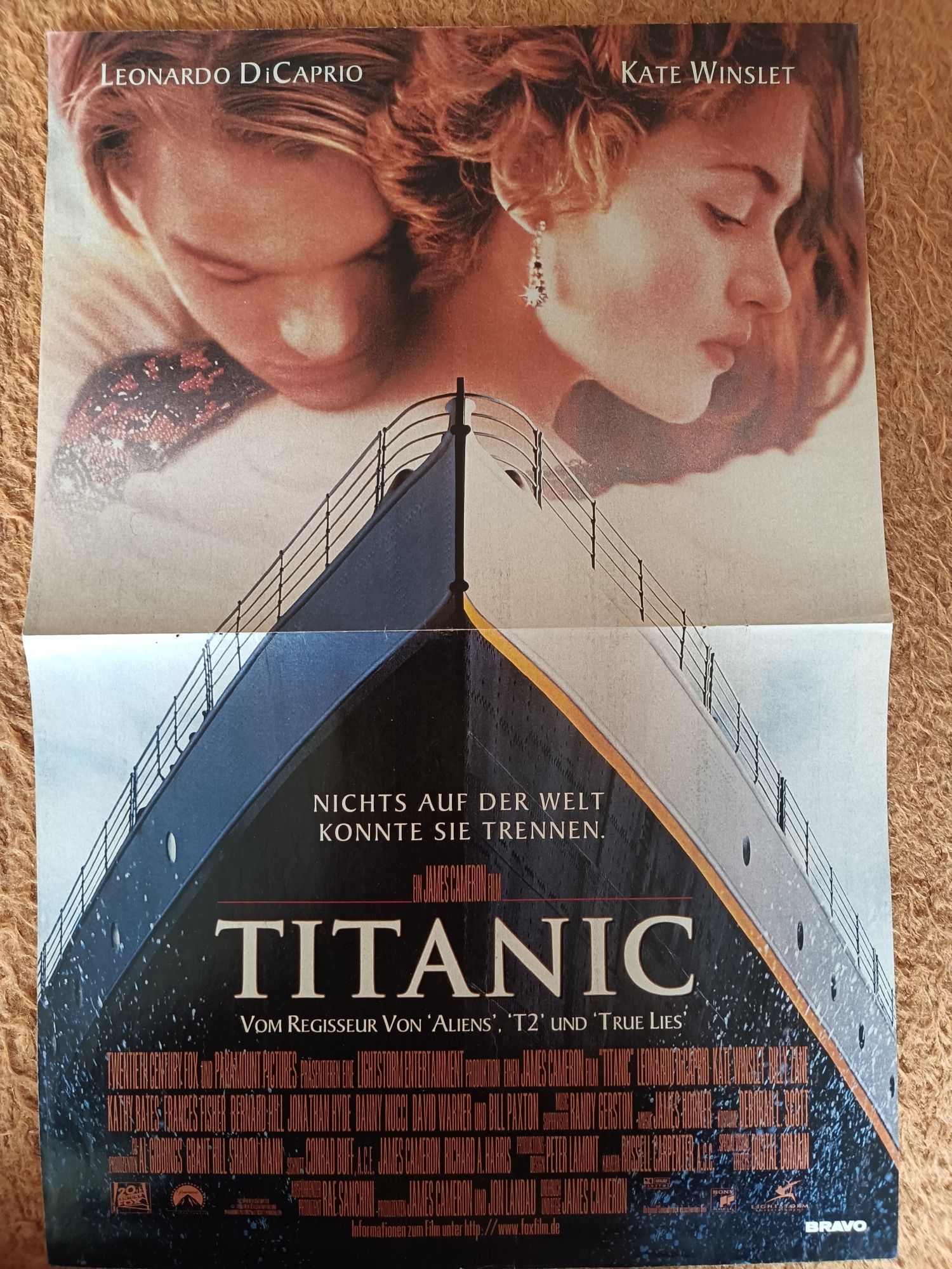 Plakat z filmu Titanic format A2