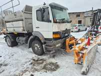 Mercedes Atego 1828 solarka, wywrot, kiper, specjalny, akcja zima,pług
