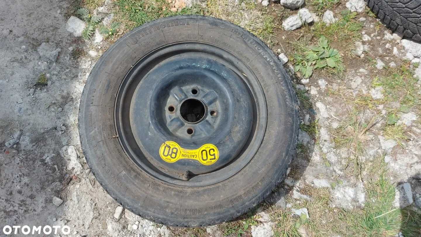 Koło zapasowe dojazdowe 4x114,3 3.50Bx15H2 ET40