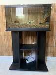 Vendo aquario usado com movel