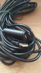 Kabel USB U-Green USB-A - USB-A 10m Czarny