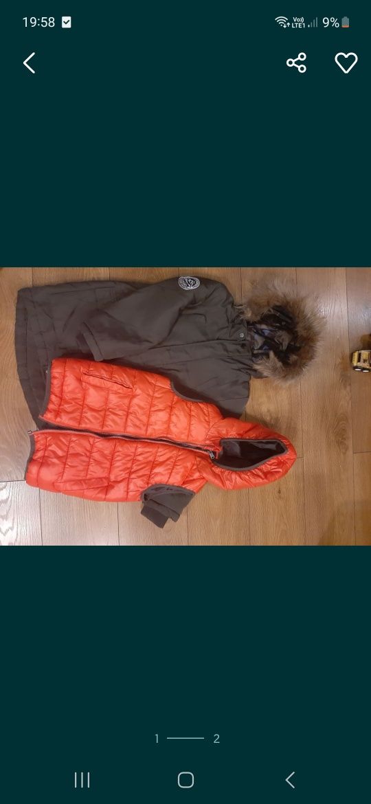 Kurtka parka reserved rozm 122