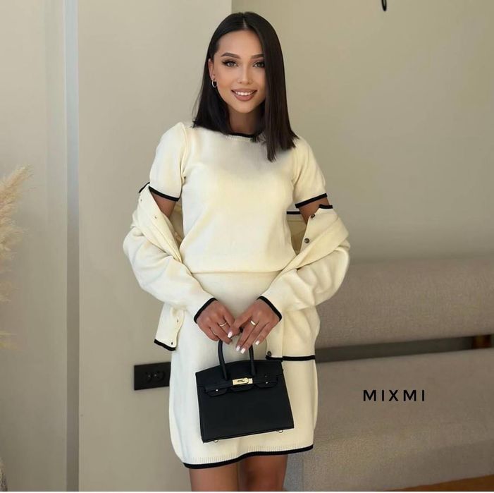 Жіночий костюм трійка ангора