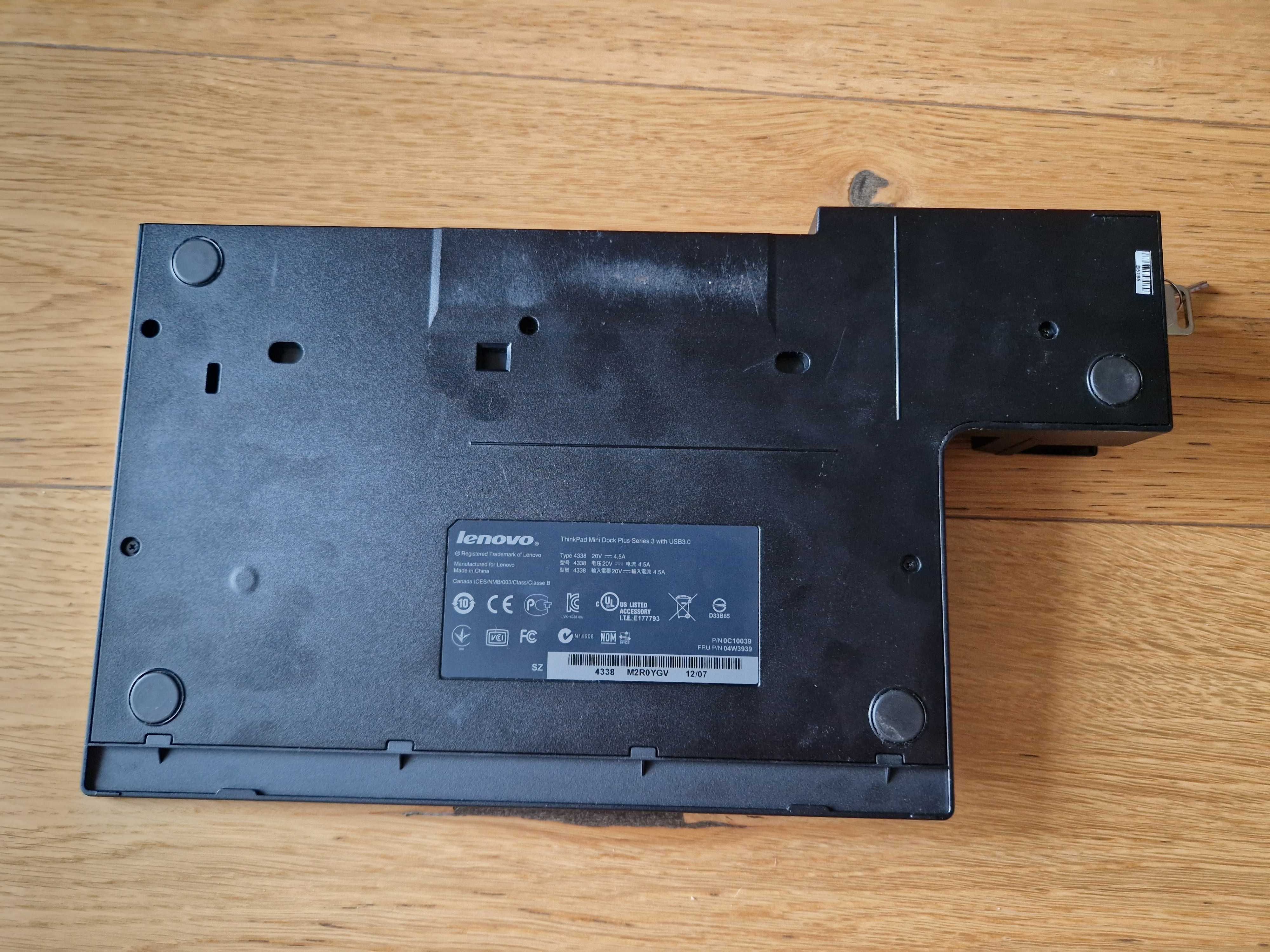 Stacja dokująca Lenovo Mini Dock Plus Series 3 z USB3.0
