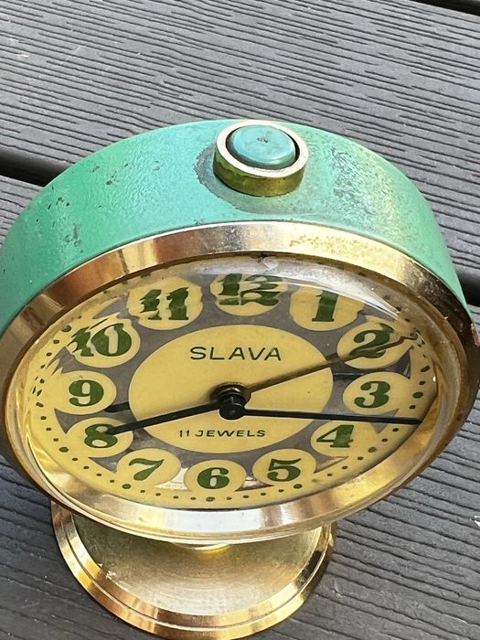 Radziecki budzik SLAVA  11 JEWELSZSRR