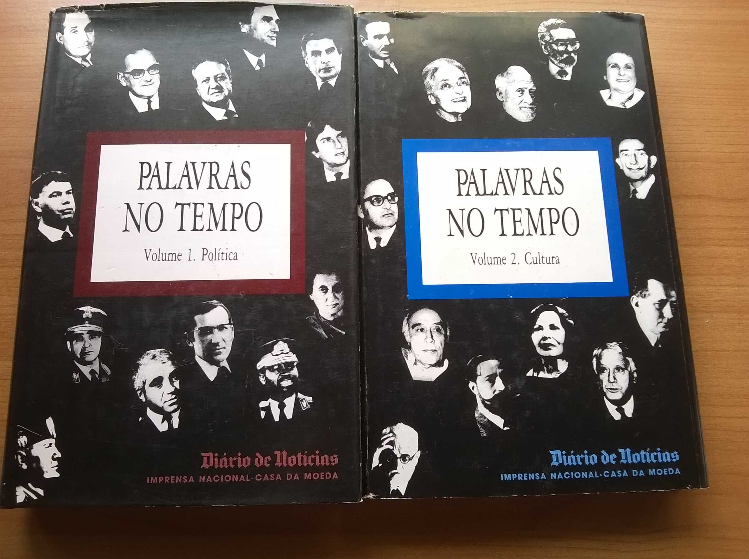 Palavras no Tempo 1 e 2 - Diário de Notícias - I. N. Casa da Moeda