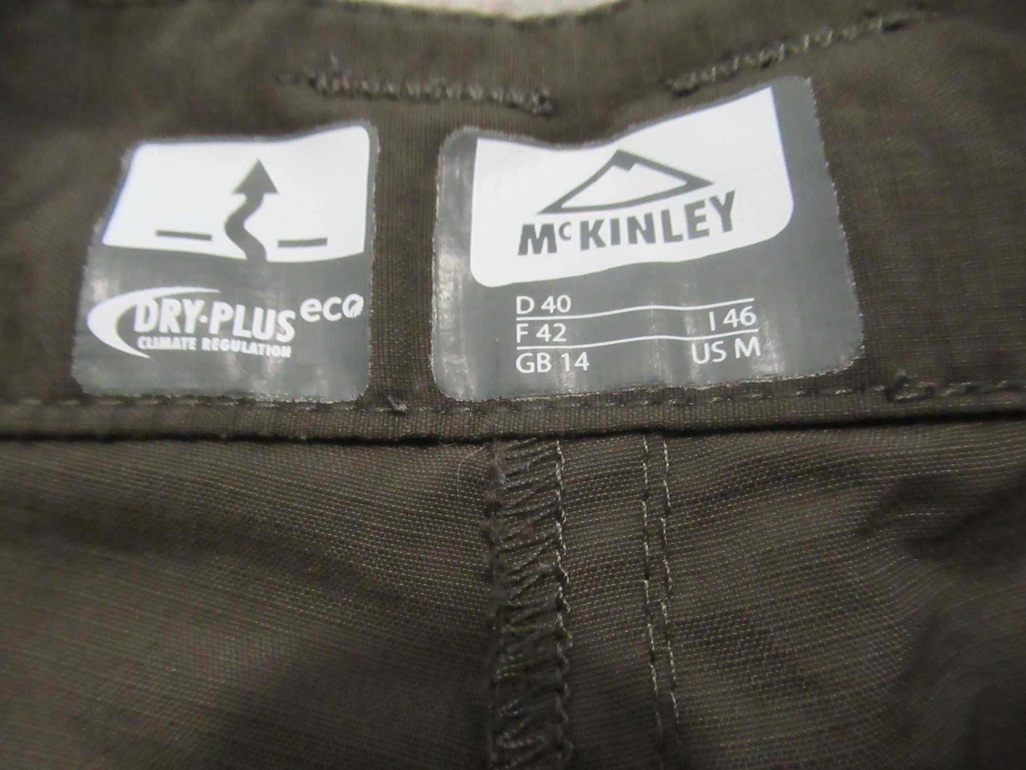 McKinley spodnie trekkingowe 2w1 khaki 42 Dry Plus