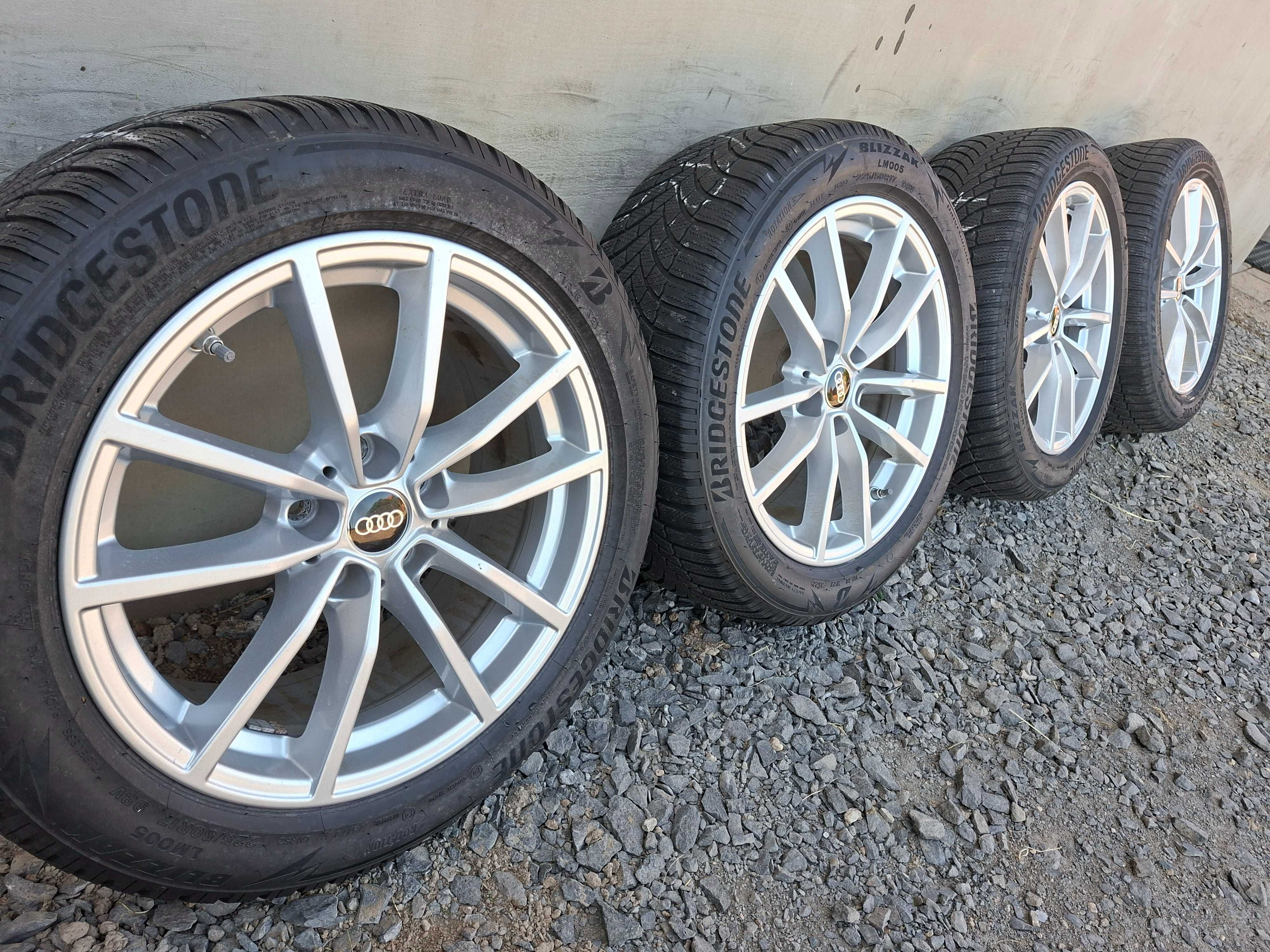 [K32] KOŁA ZIMOWE,ALUFELGI 17'' 5x112 AUDI A4 B7,B8,B9,A6 C6+225/50