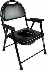 Krzesło toaletowe Mobiclinic GUADALQUIVIR - siedzisko z otworem