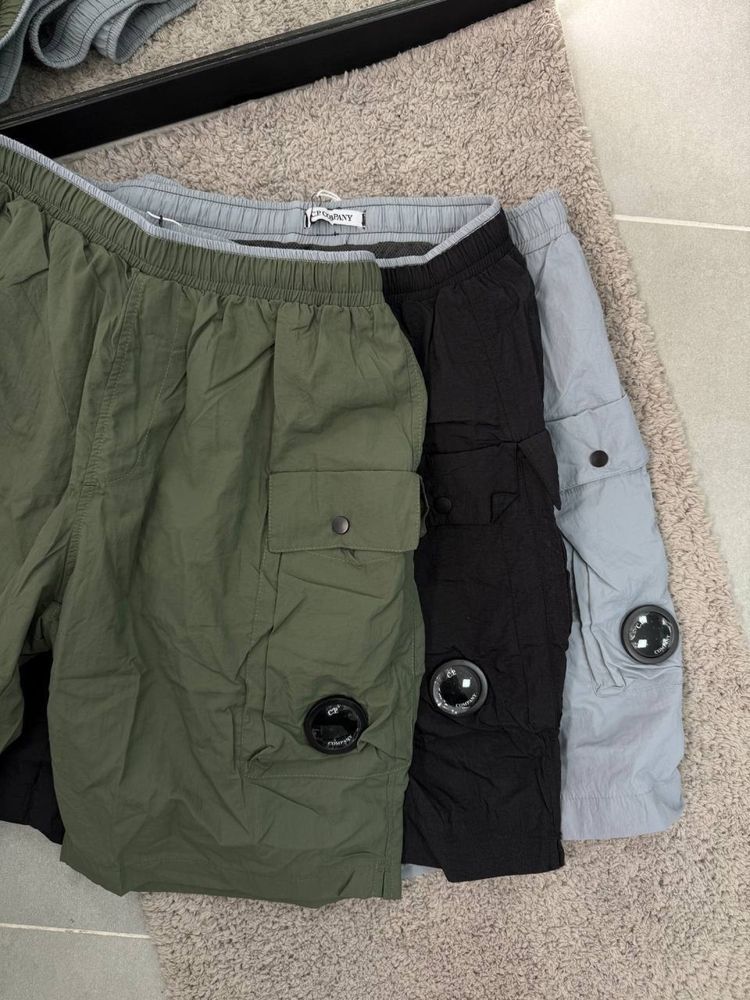 Карго шорти CP Company / трекінгові шорти/ чоловічі шорти сп компані