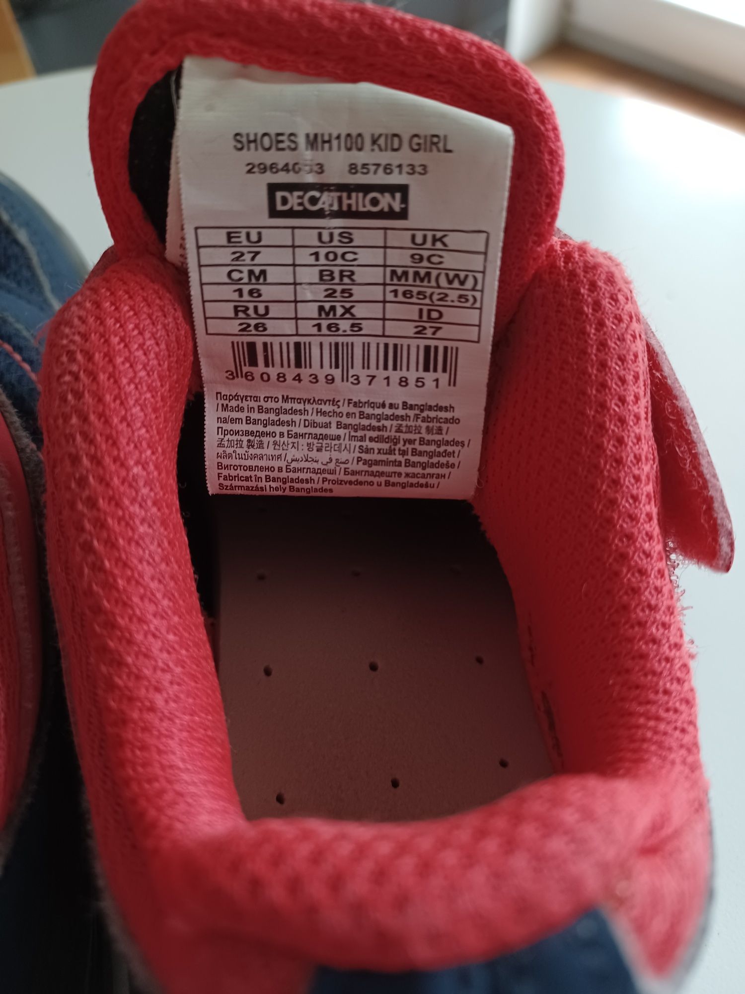 Buty Quechua Decathlon r.27