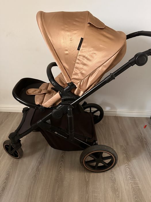 Kinderkraft Wózek Wielofunkcyjny 2w1 Spacerówka Gondola PRIME 2 Beżowy