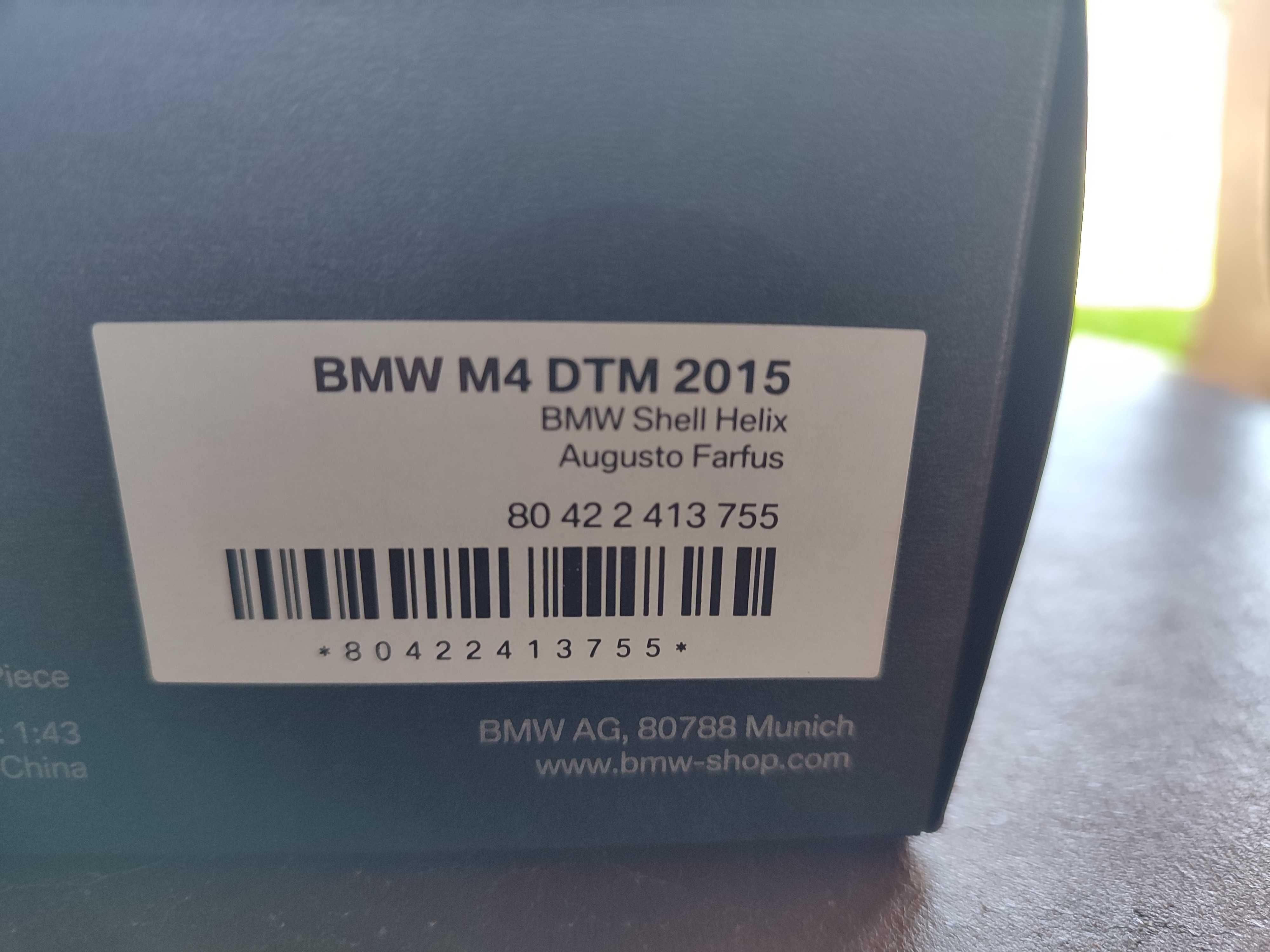 Minichamps - BMW M4 DTM 2015 Augusto Farfus