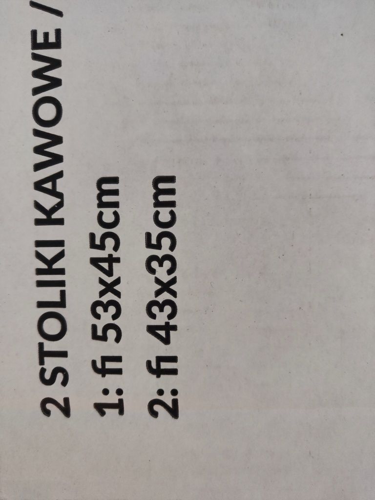 Blaty na stolik do salonu