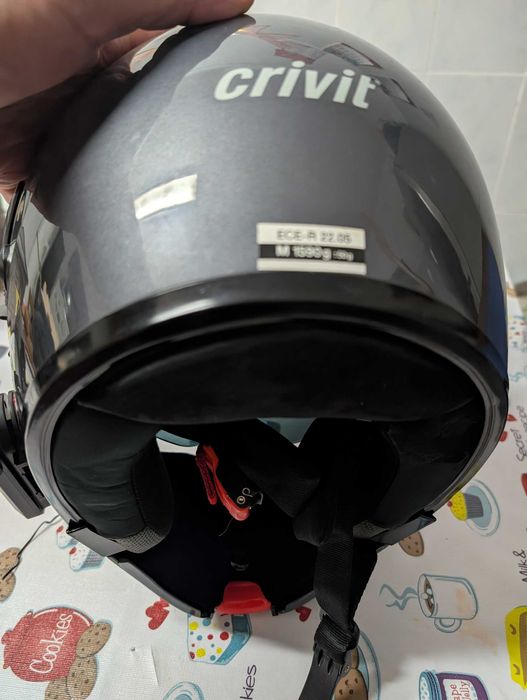 Capacete modular M com Bluetooth