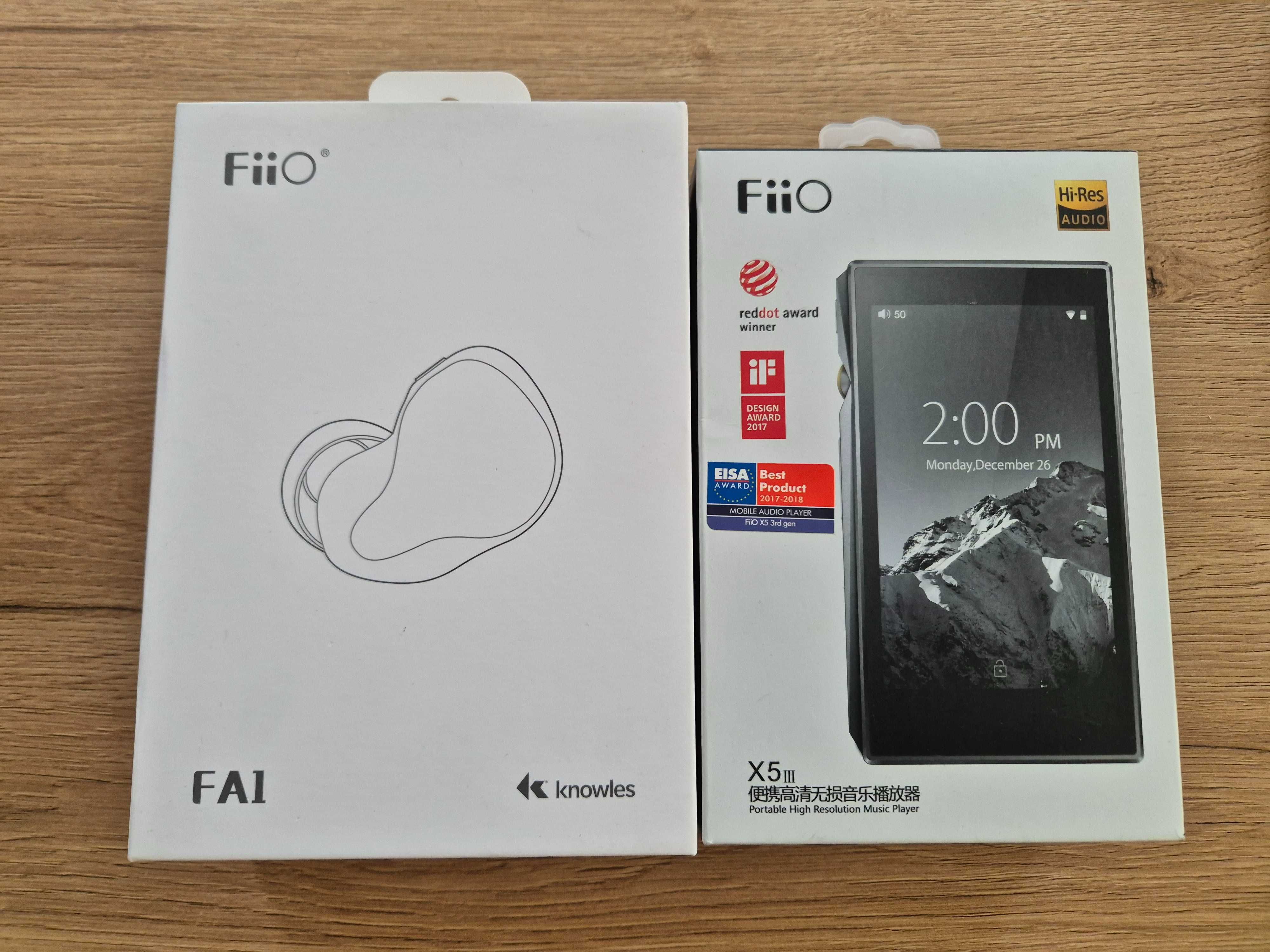 FiiO X5 III + FiiO FA1 + 256GB