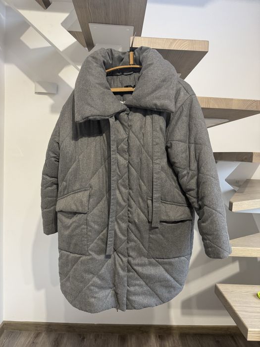 Пальто жіноче сіре