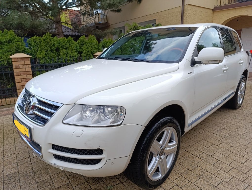 Touareg 5.0V10-Webasto-Ividual-Zamiana* Skóra Red-Xenon-